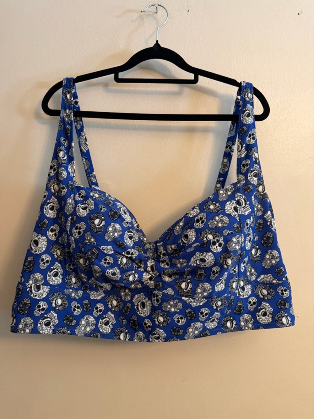 torrid Blue Floral High-Waist Underwire Bikini Set - Picture 2 of 8